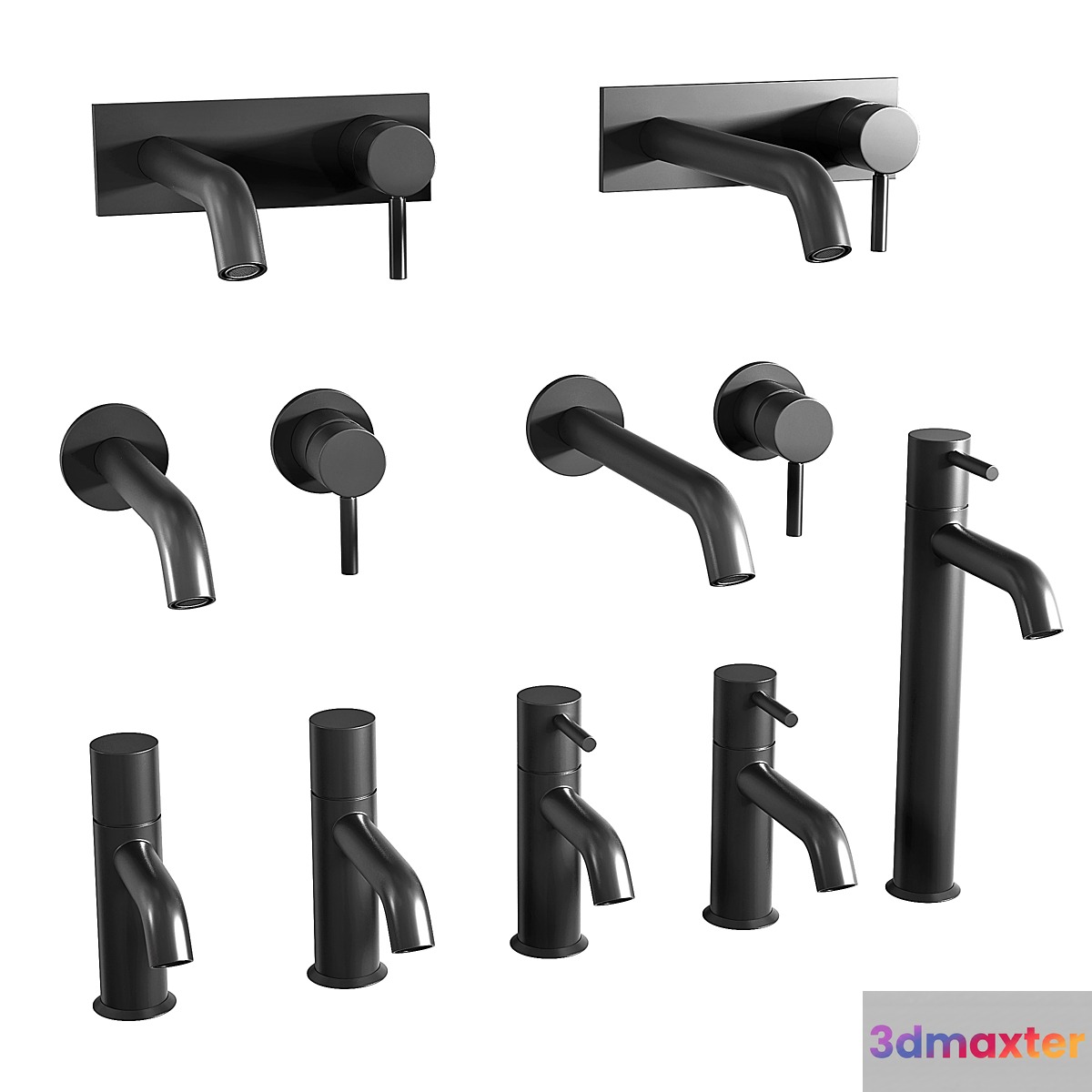 Fantini NOSTROMO Mixers 3D Max
