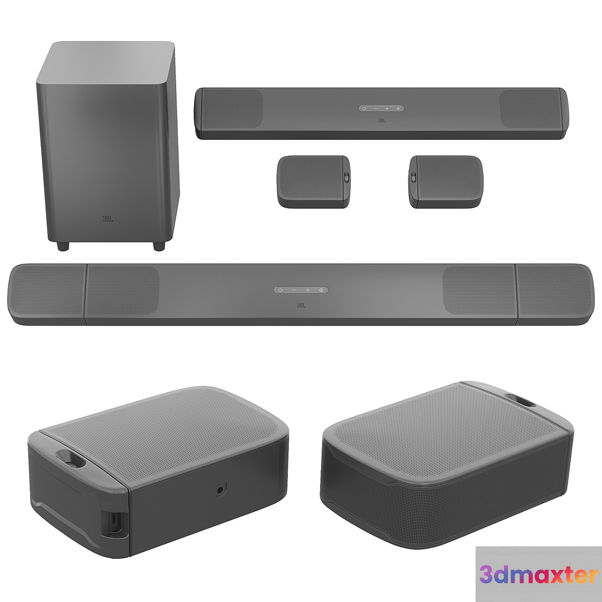 Soundbar JBL Bar 9.1 True Wireless Surround 3D Max