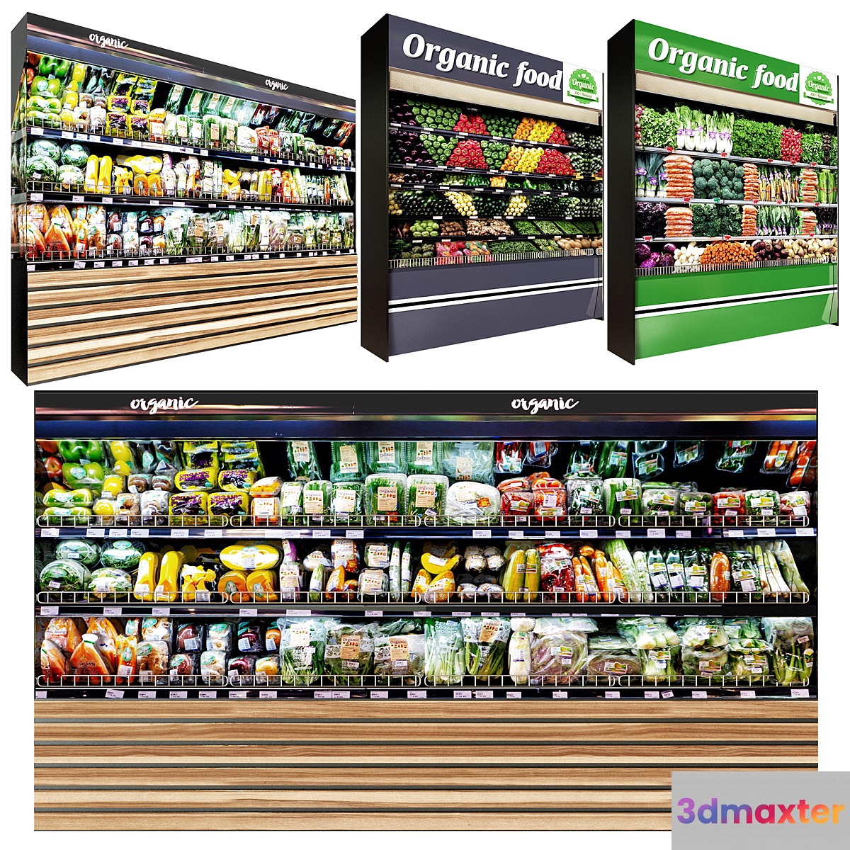 Vegetables fridge set