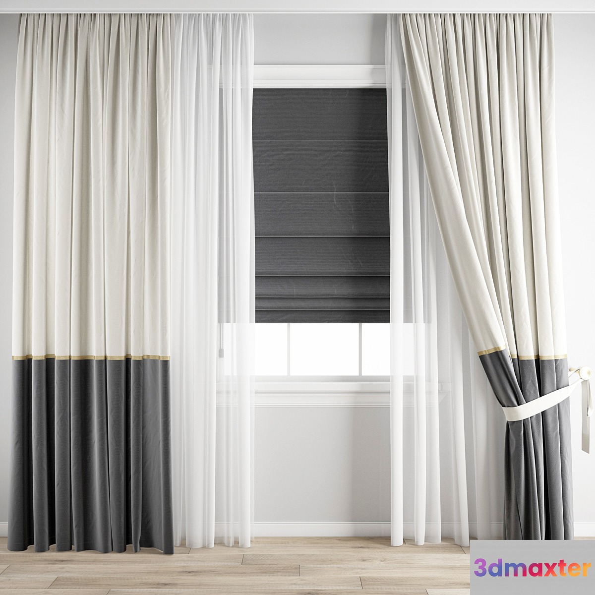 Curtain 225 3D Max
