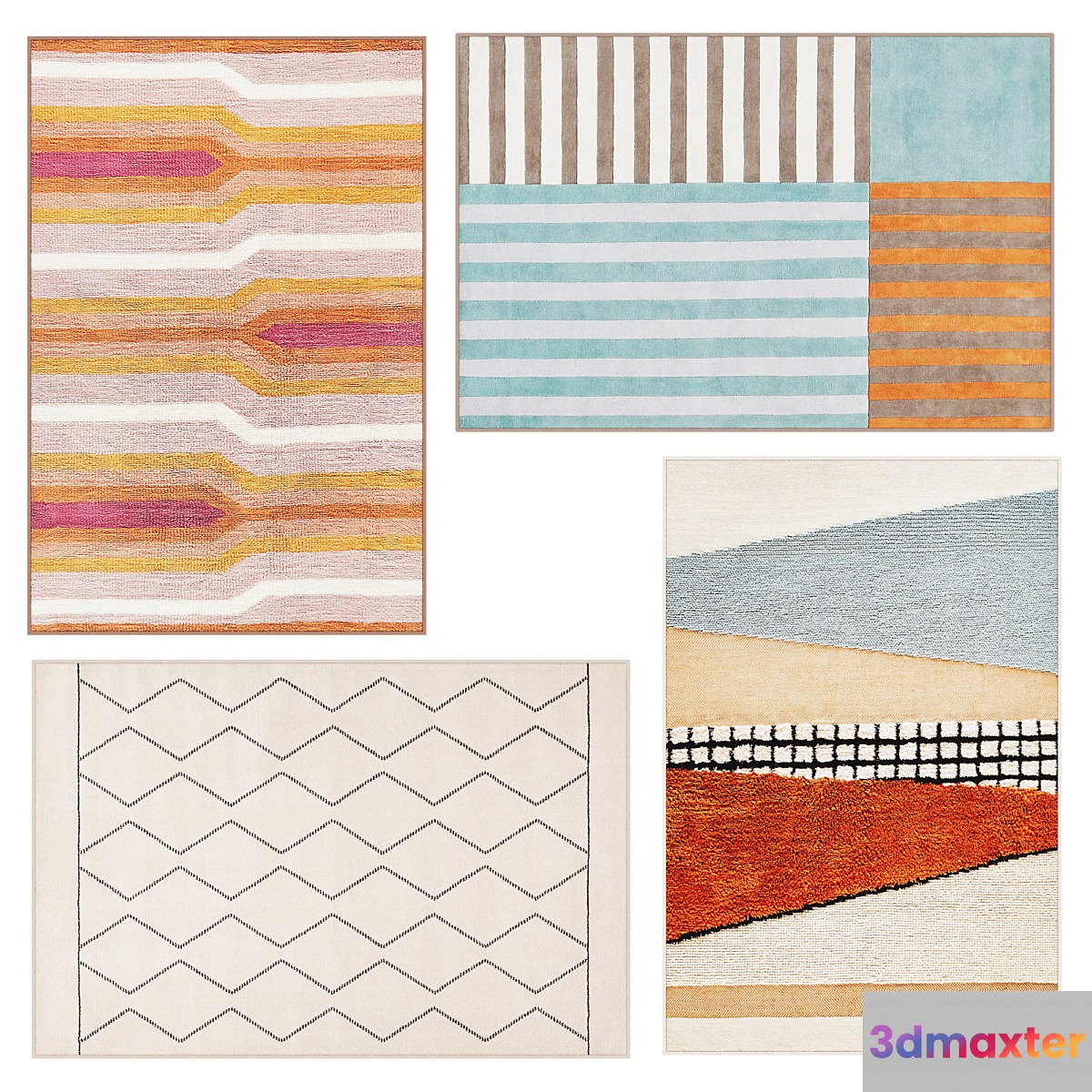 Laredoute - Rug set 11 3D Max