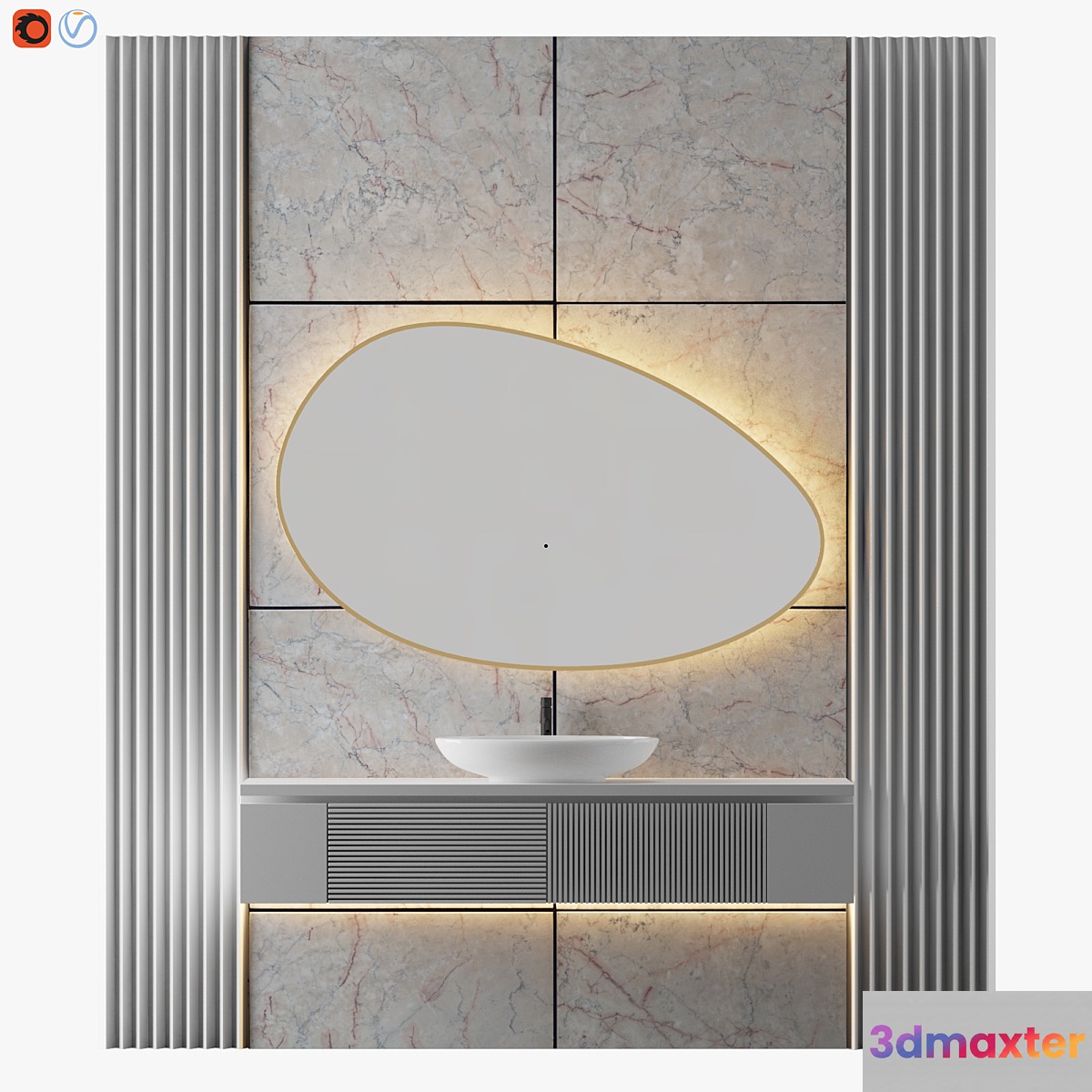 White Bathroom 02