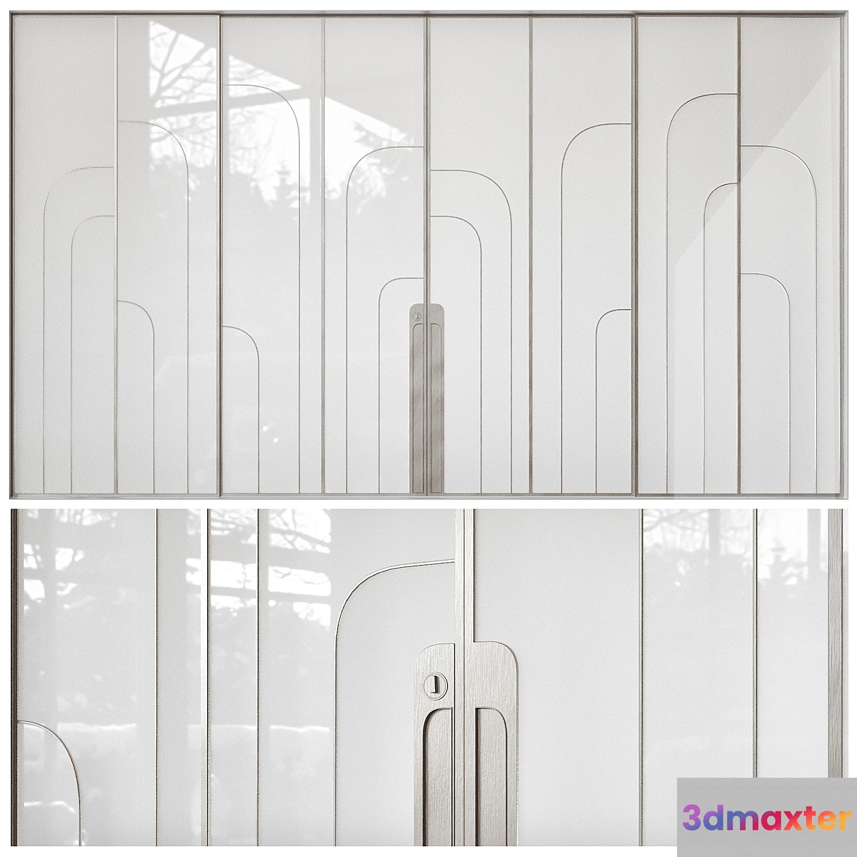 Art deco door