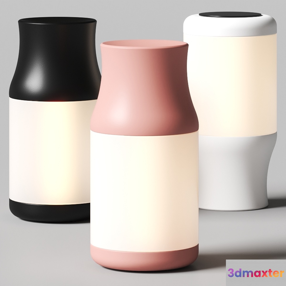 Fabbian Turny Portable Table Lamps 3D Max