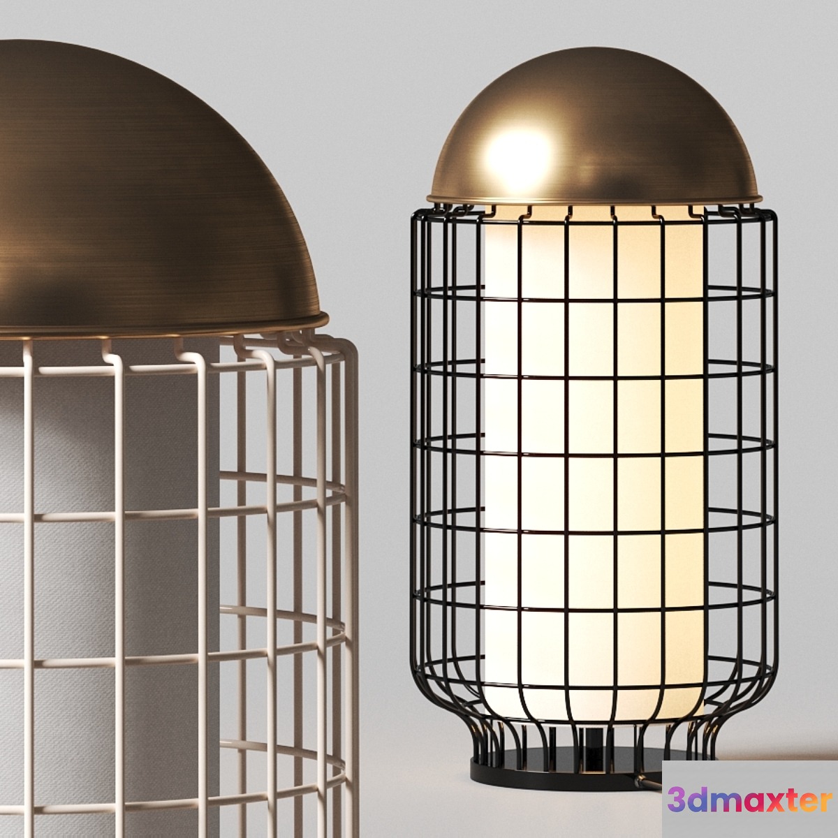 Mambo Unlimited Ideas _ UTU Soulful Magnolia Table Lamp 3D Max