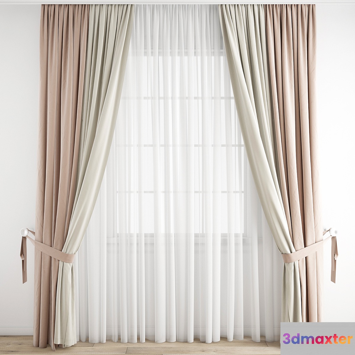 Curtain 227 3D Max