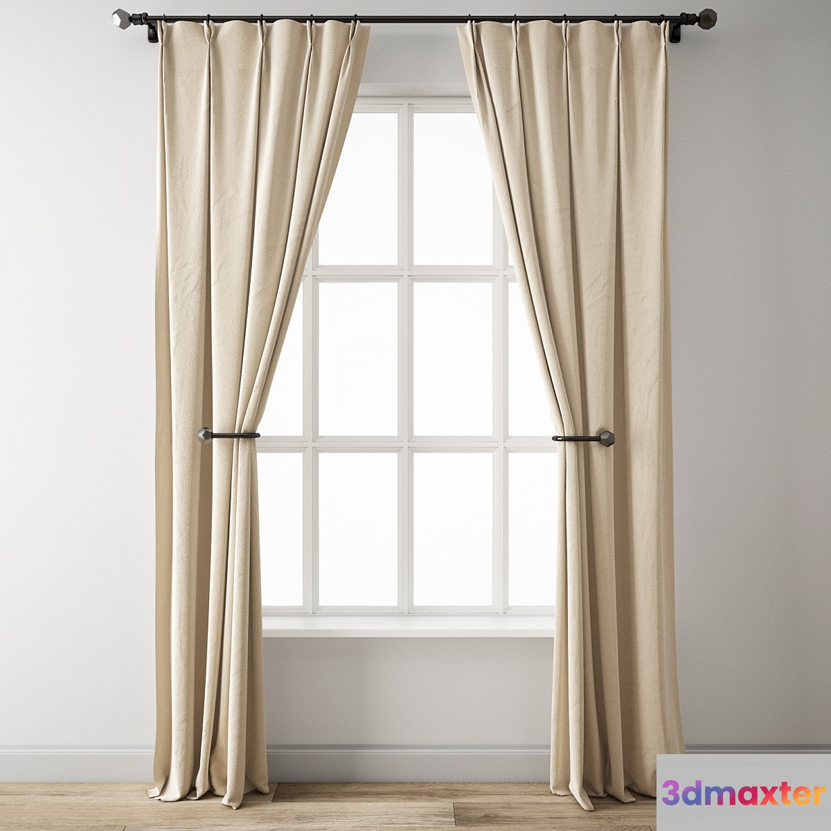 Curtain 158 3D Max