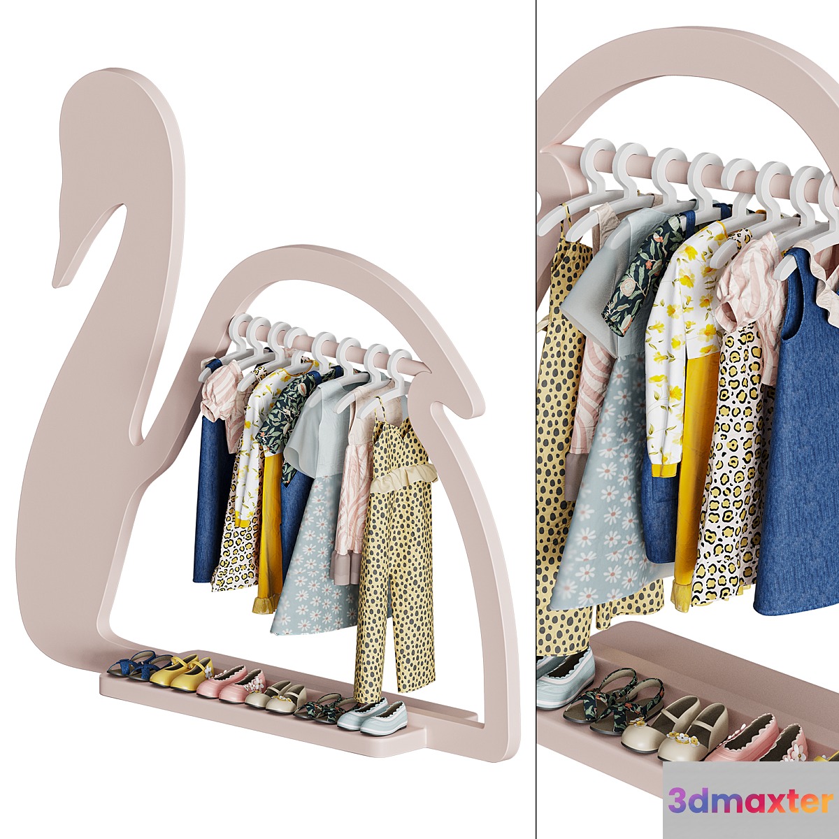 Kids Clothes Set -2 3D Max