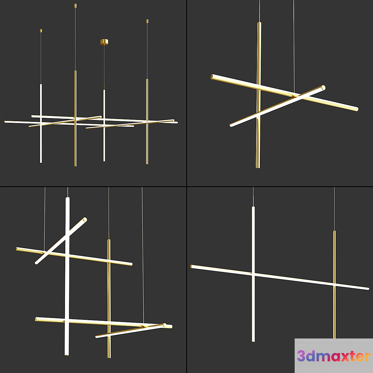 COORDINATES collection By Flos 3D Max