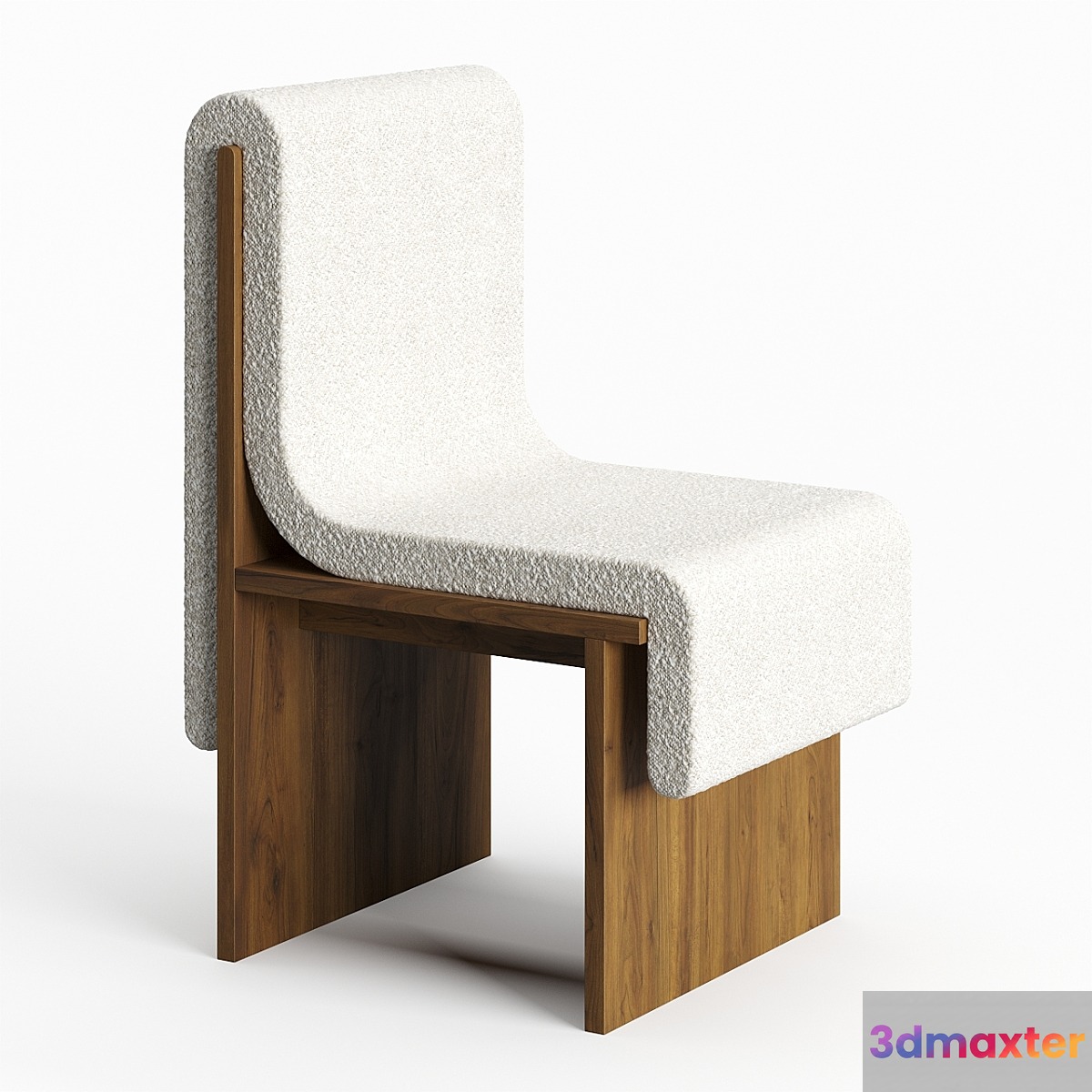 Bower Melt Dining Chair - No.2 3D Max
