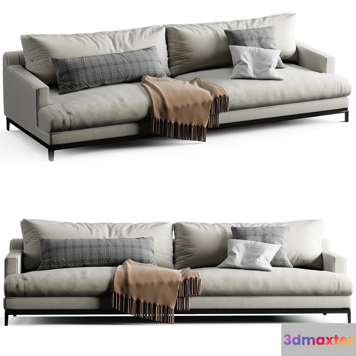 Belport sofa 3D Max