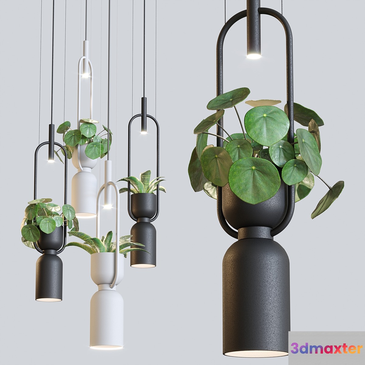 Pendant lamp luxcambra OXYGEN 3D Max