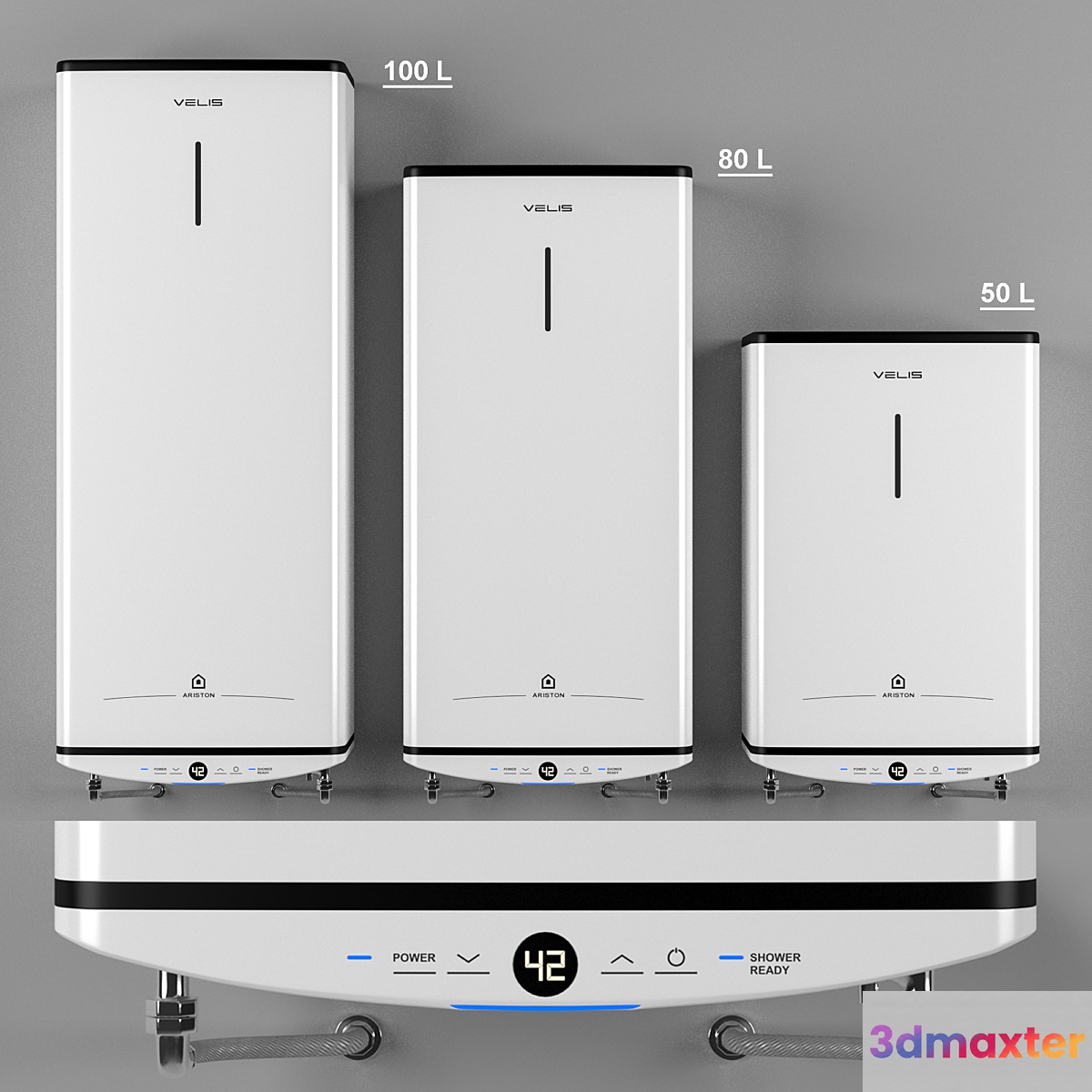 Ariston Velis Tech PW ABSE 3D Max