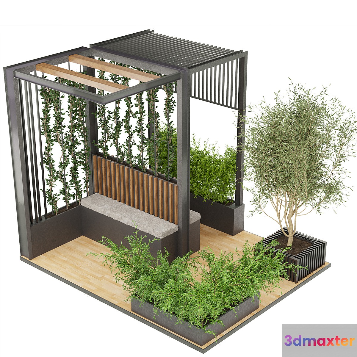 Collection plant vol 208 3D Max
