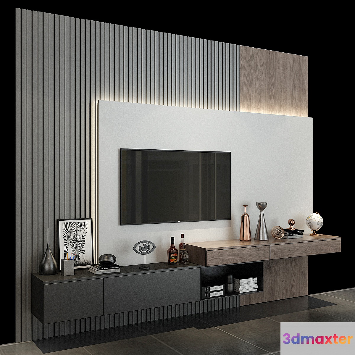 Cabinet Furniture 0131 3D Max
