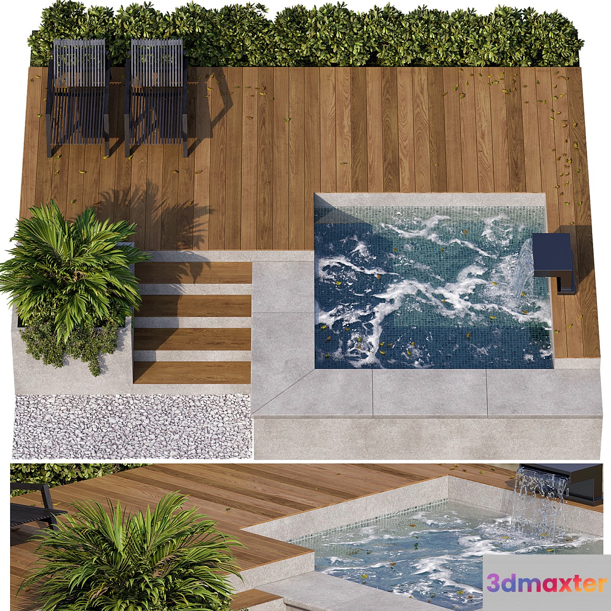 Backyard 03 3D Max