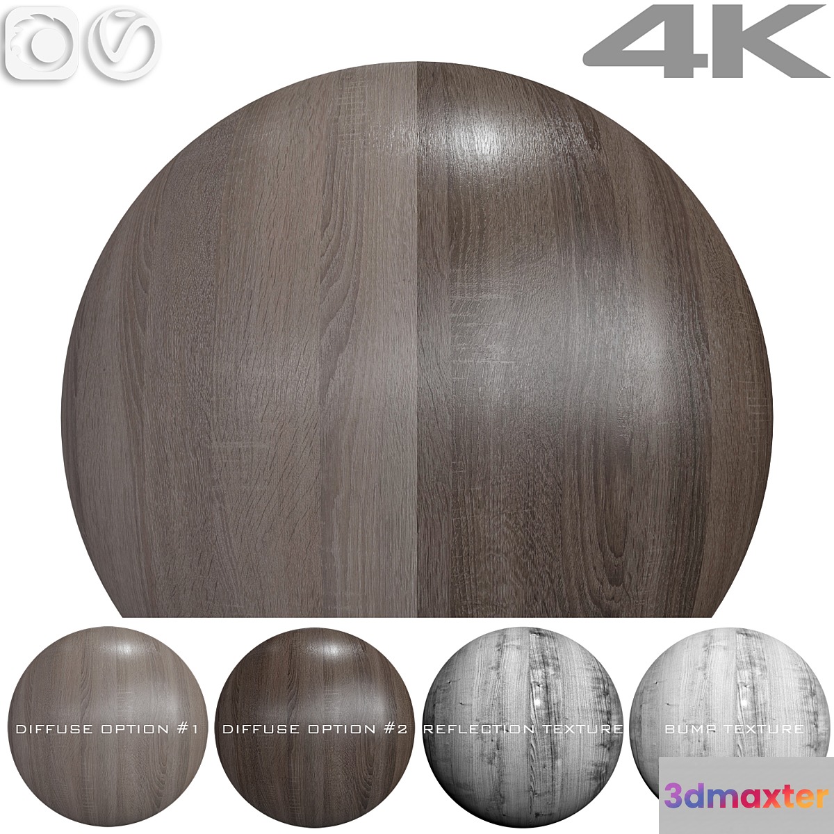 Seamless textures - OAK 3D Max