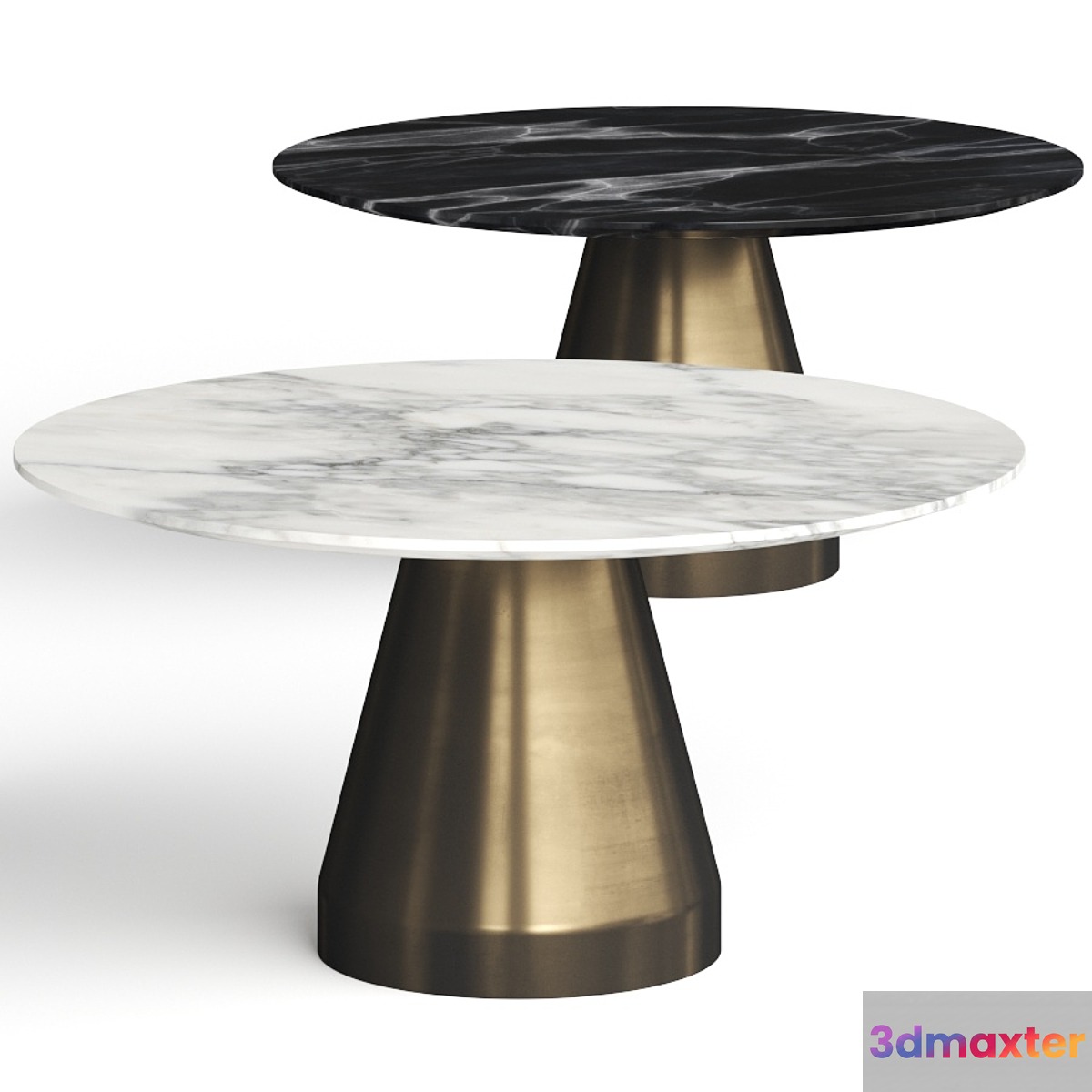 Commune Cone Round Dining Table 3D Max