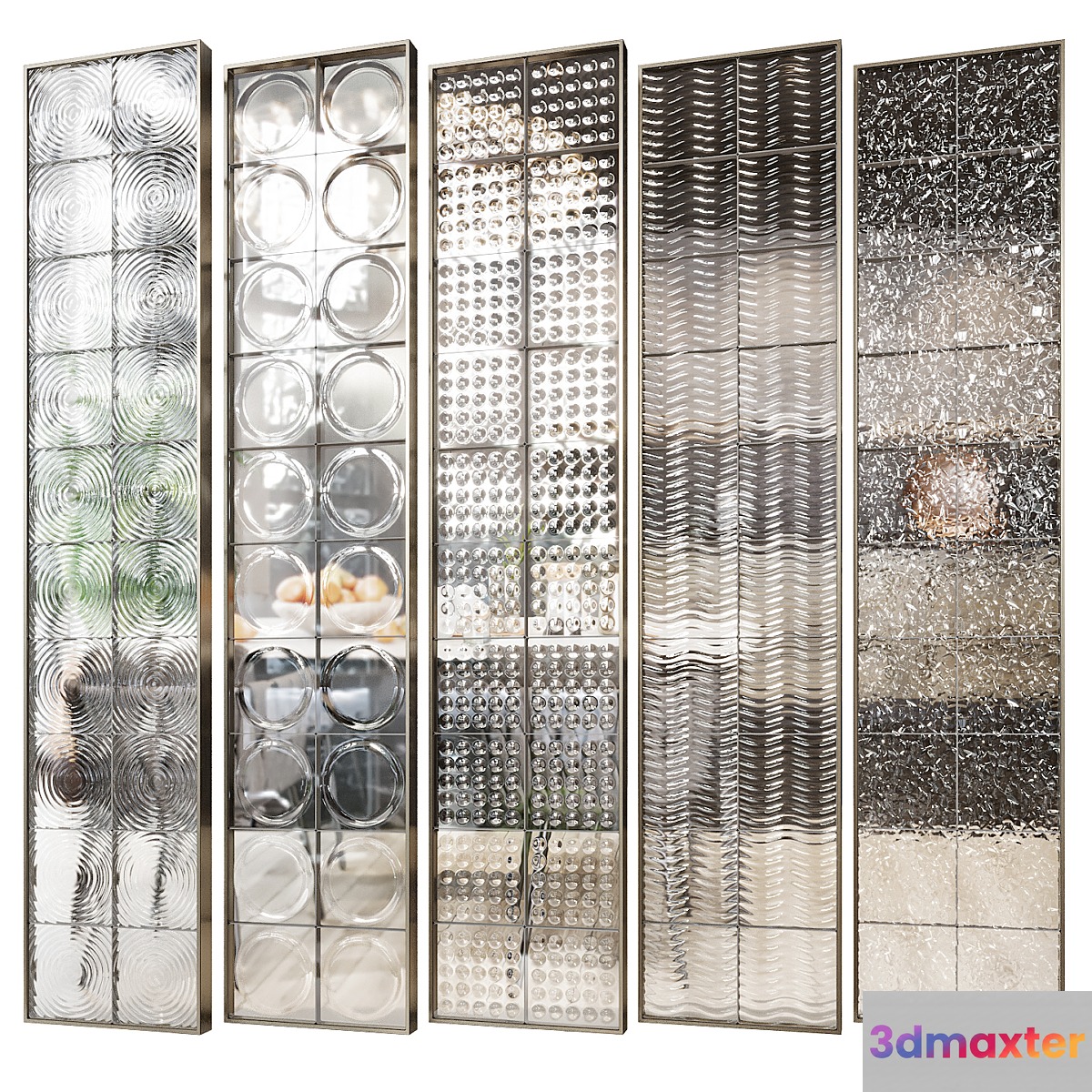 Glass block partition 5