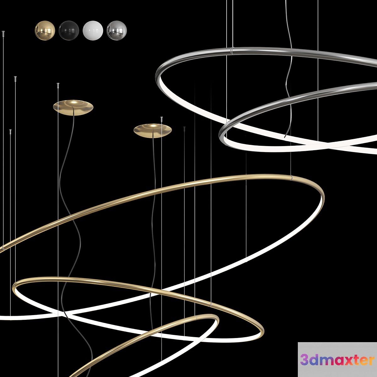 LANCIA TONDA EGOLUCE | Hanging lamp 3D Max