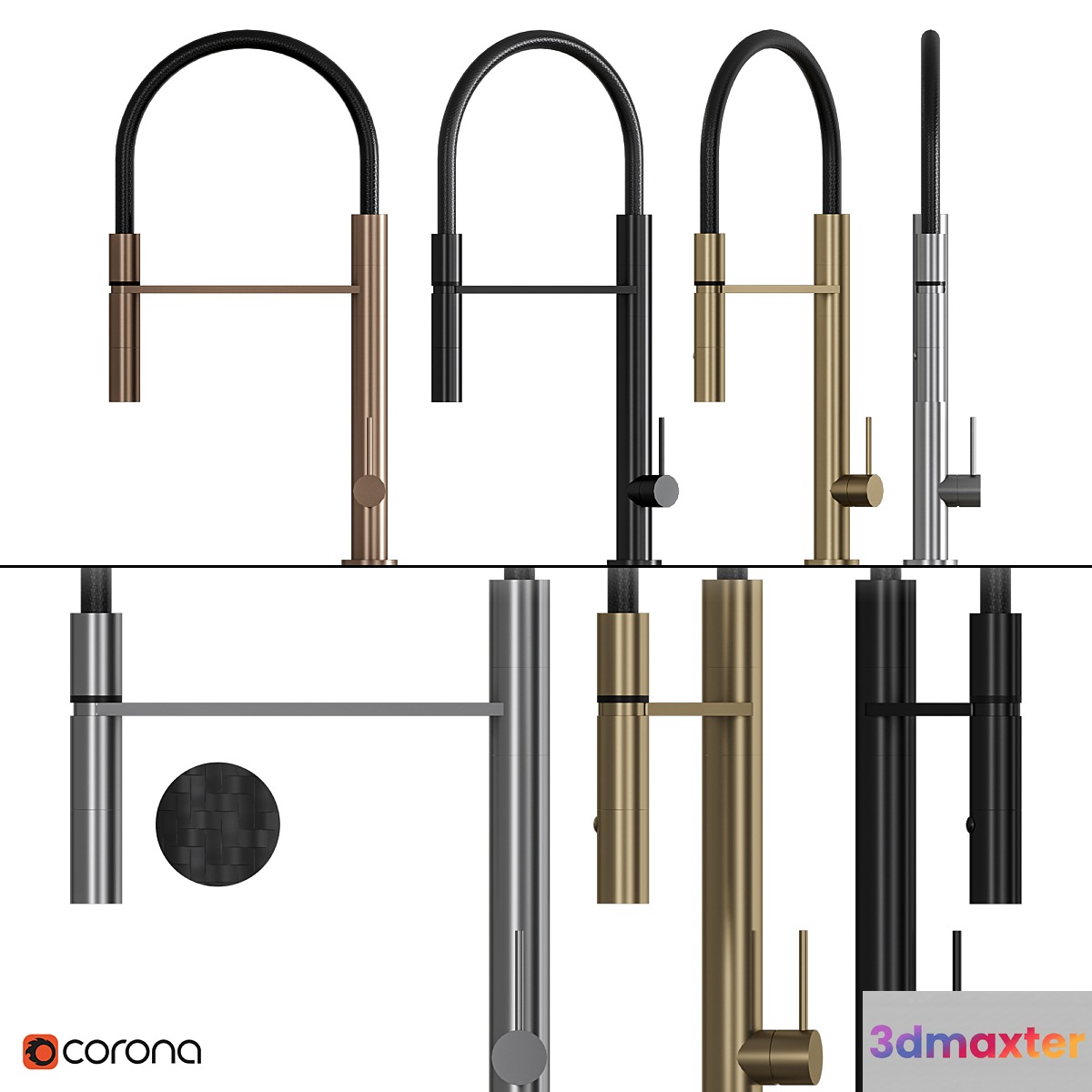 DIAMETRO35 INOX | Kitchen faucet