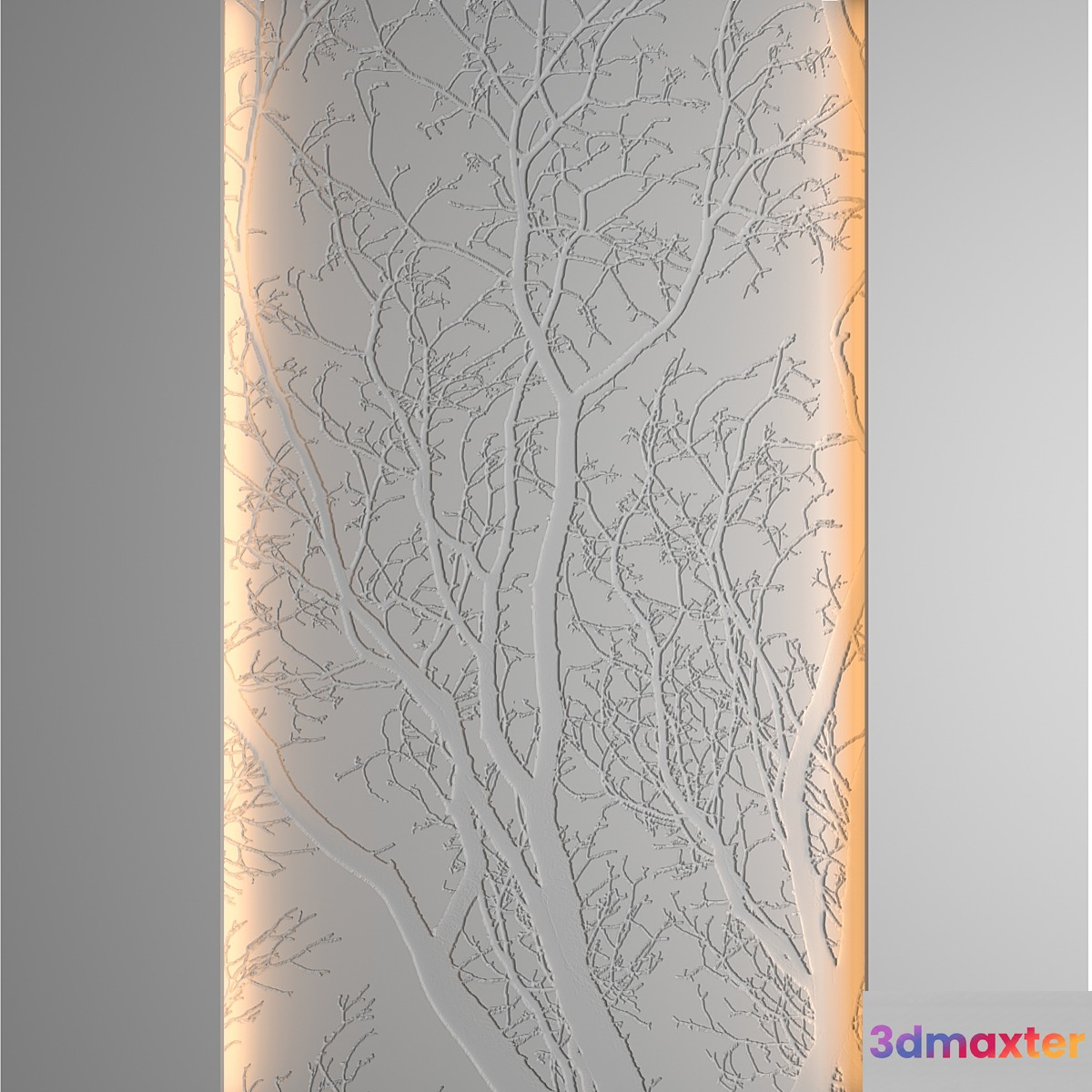 Bas-relief Wood 3D Max