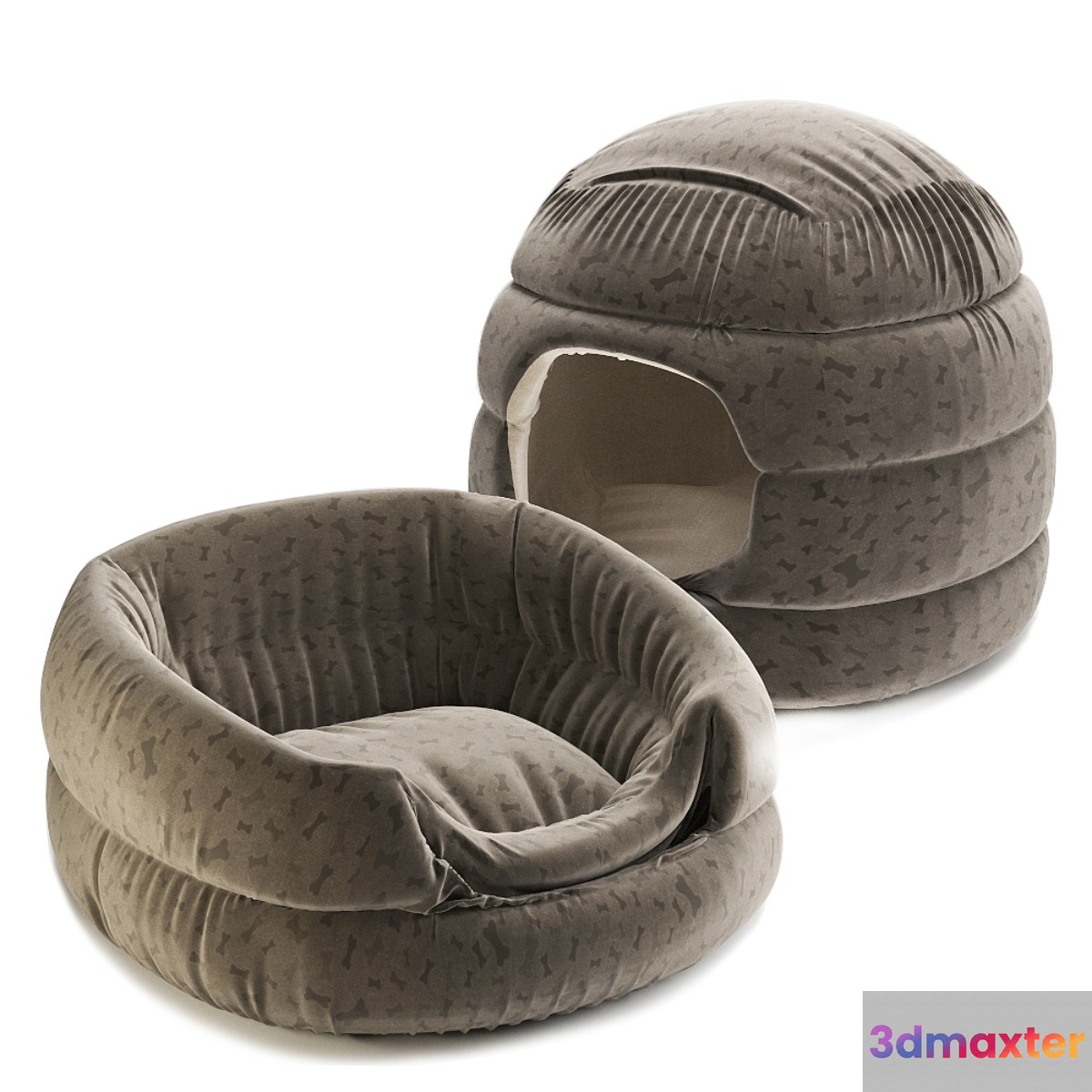 Bed for animals 3D Max