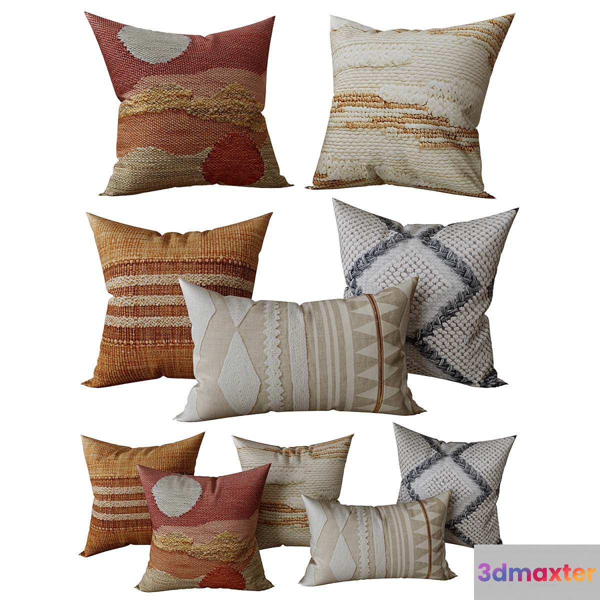 Decorative_set_pillow__13 - No.2 3D Max