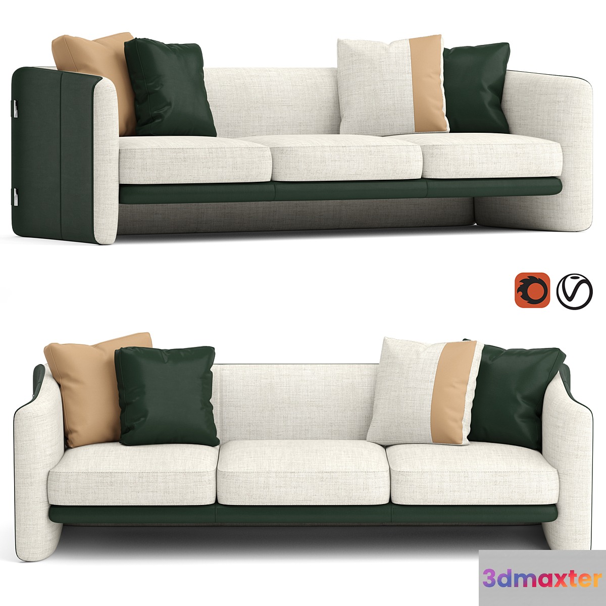 Turri blossom sofa 3D Max