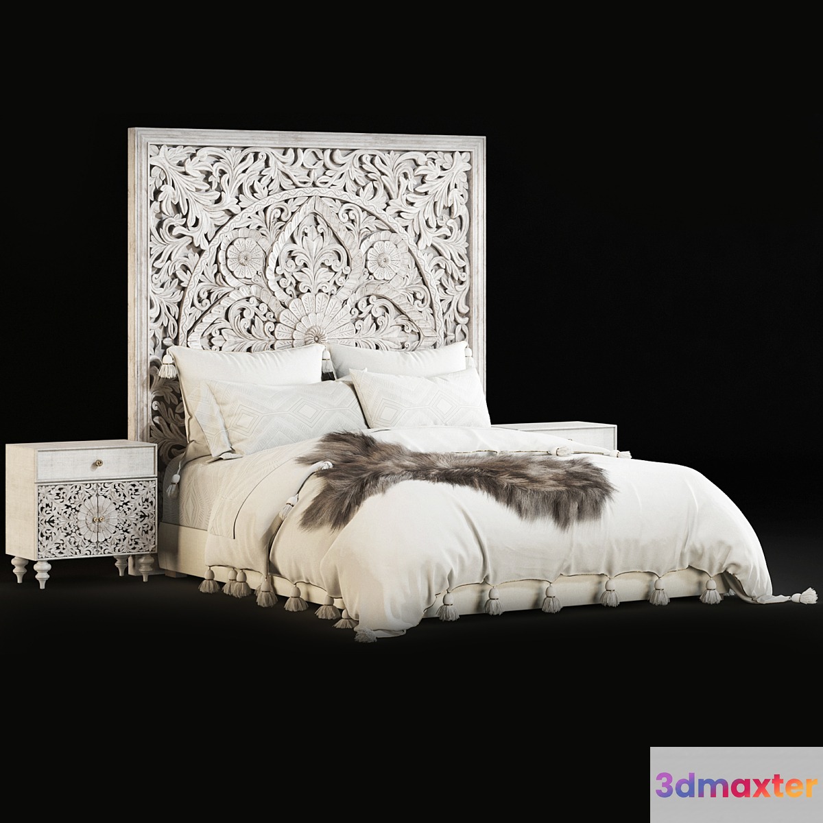 RHTEEN BED 3D Max