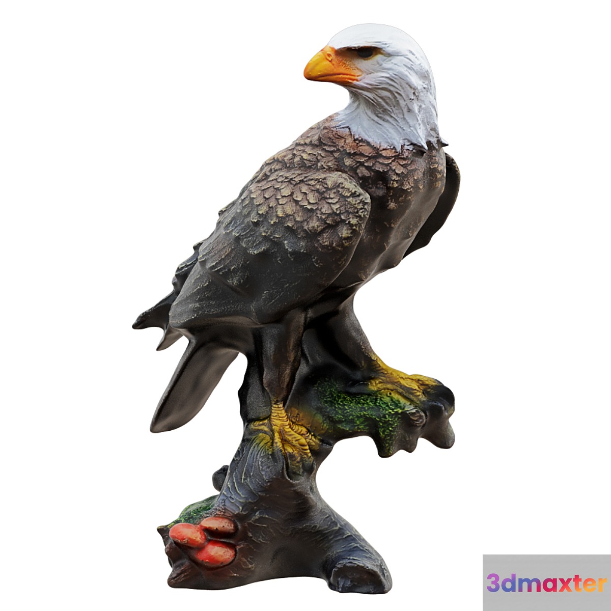 Garden eagle figurine