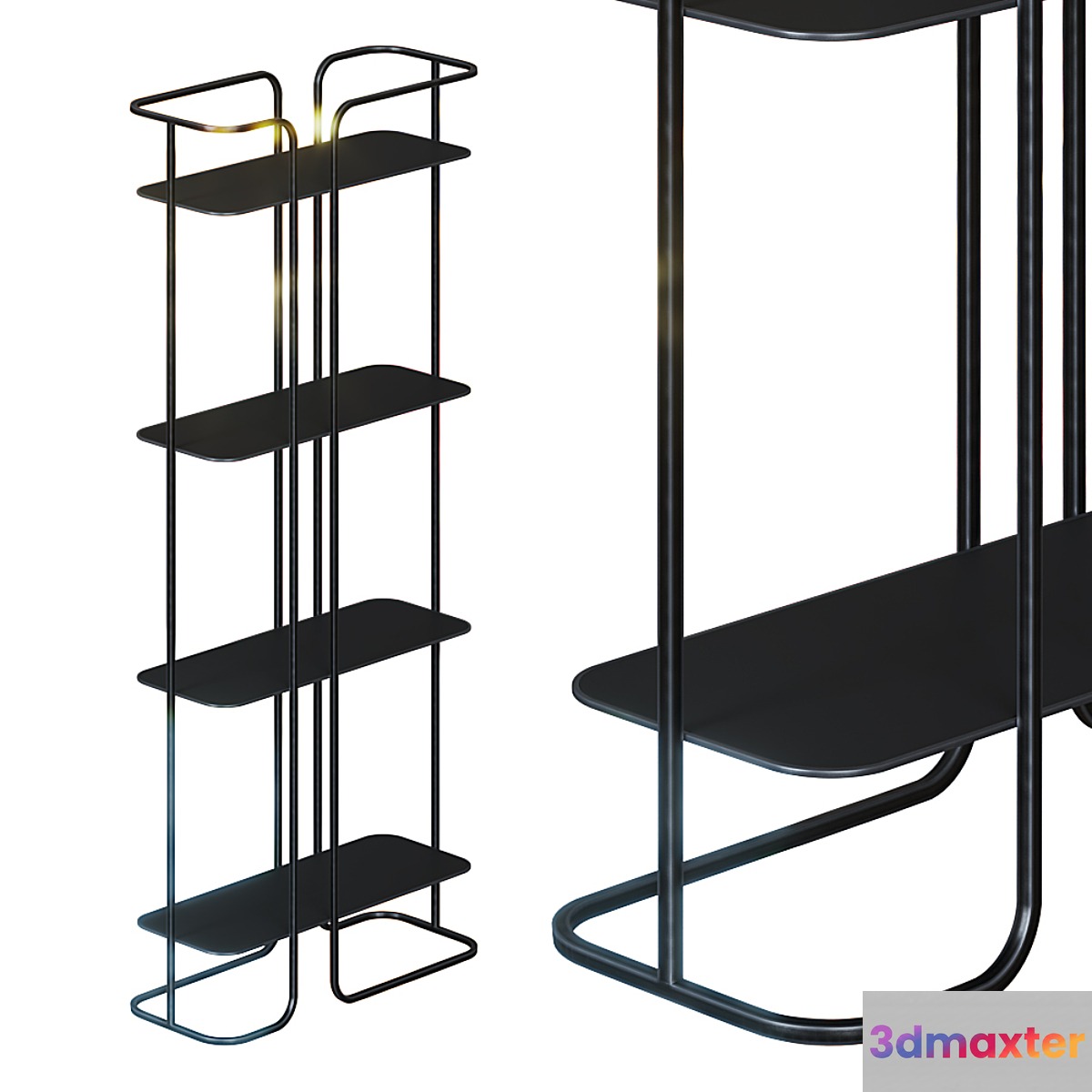 Shelving unit Calen 3D Max