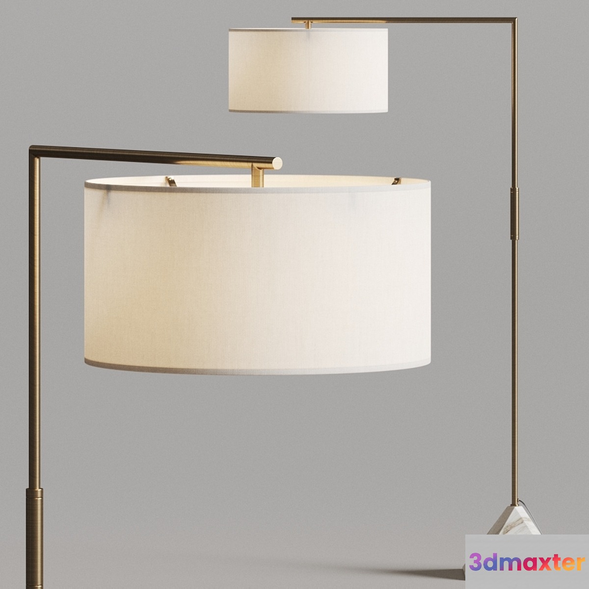 Pottery Barn Joelle Marble Floor Lamp - No.3