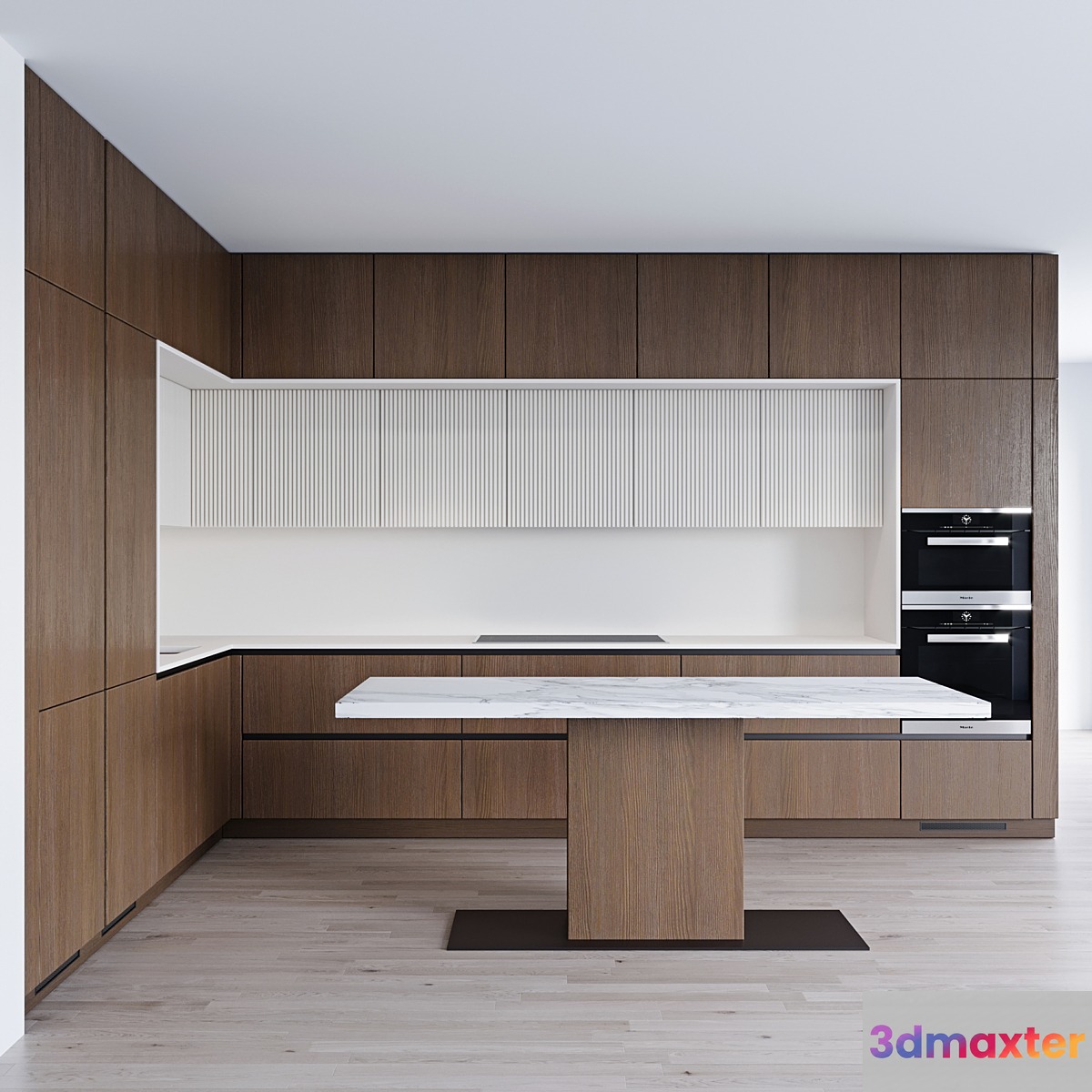 Modern kitchen 8 3D Max