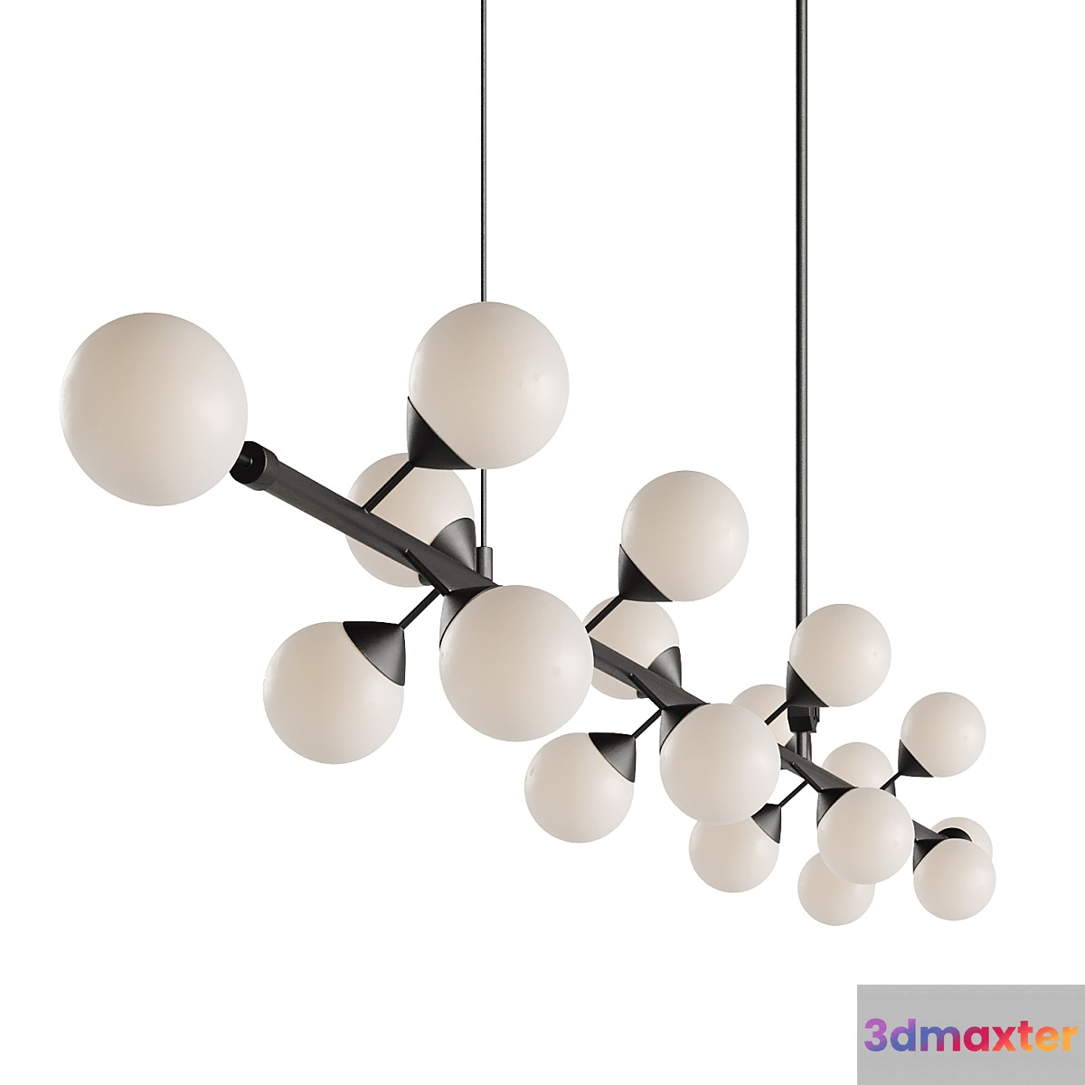 Chandelier PikArt Bubble 3D Max