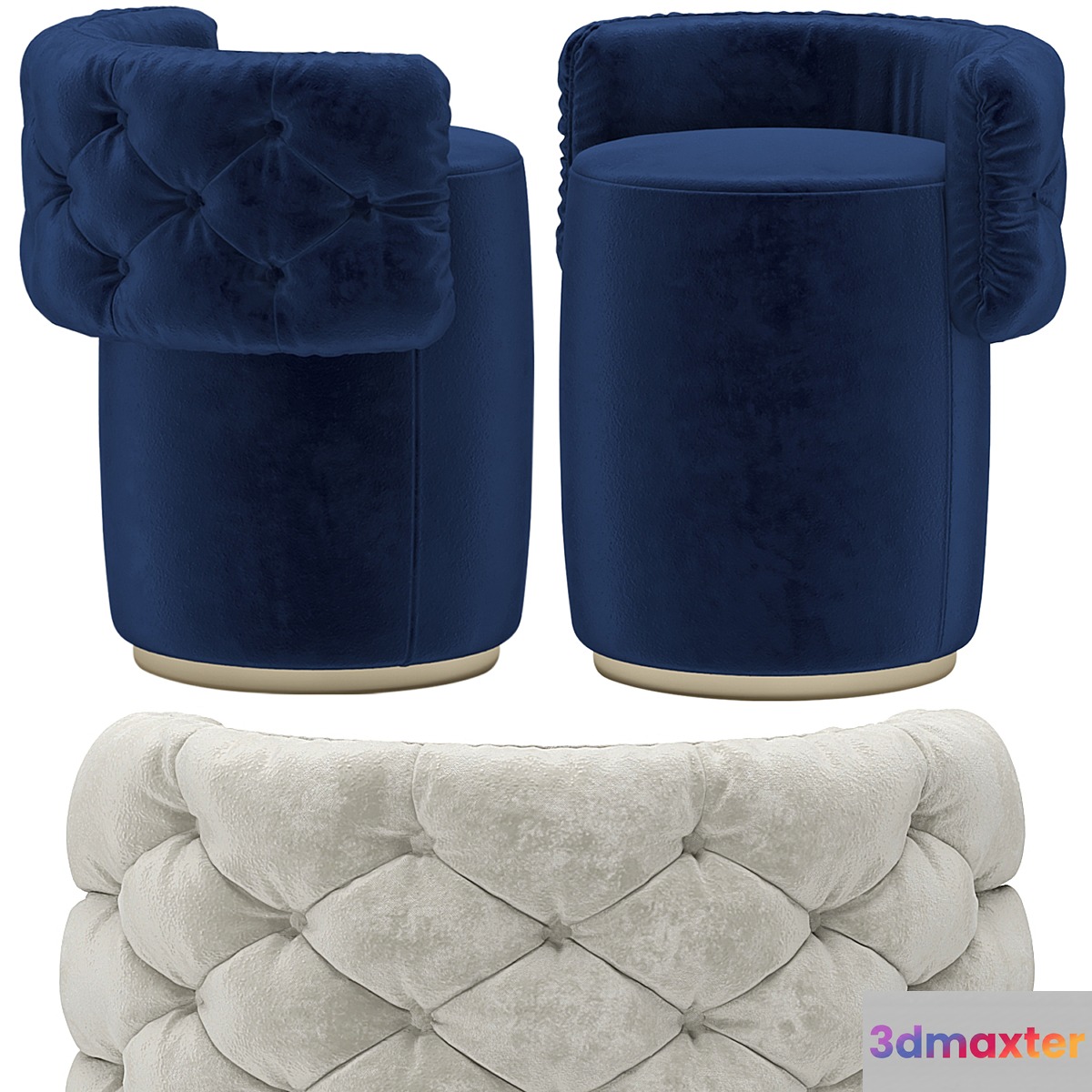 armchair FENDI casa POLTRONA EFEA MEDIUM CAPITONNE