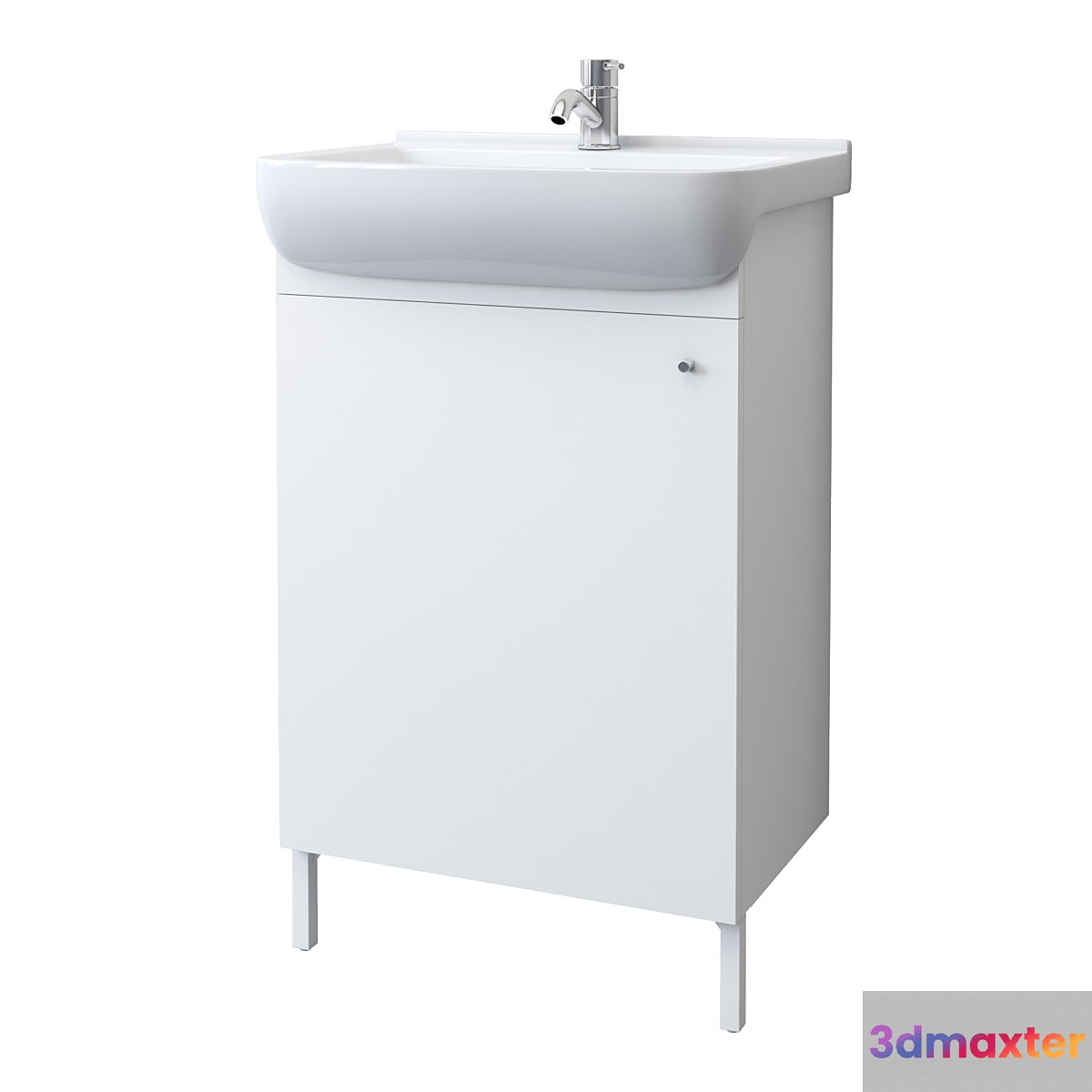 Ikea Nyushen Bjorkon Wardrobe Under the Sink 3D Max