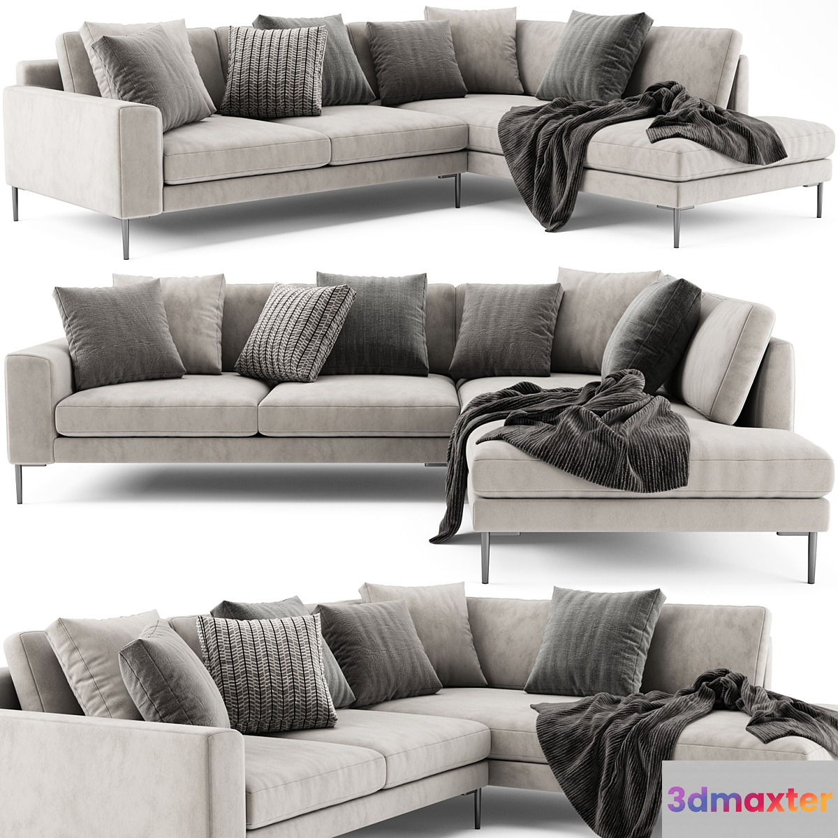 West Elm Harper Terminal Chaise