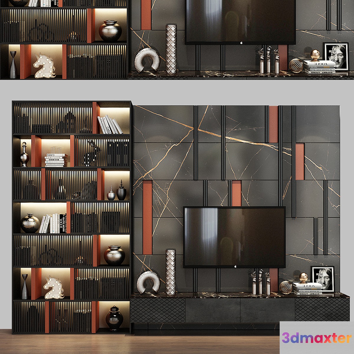 TV shelf 0357