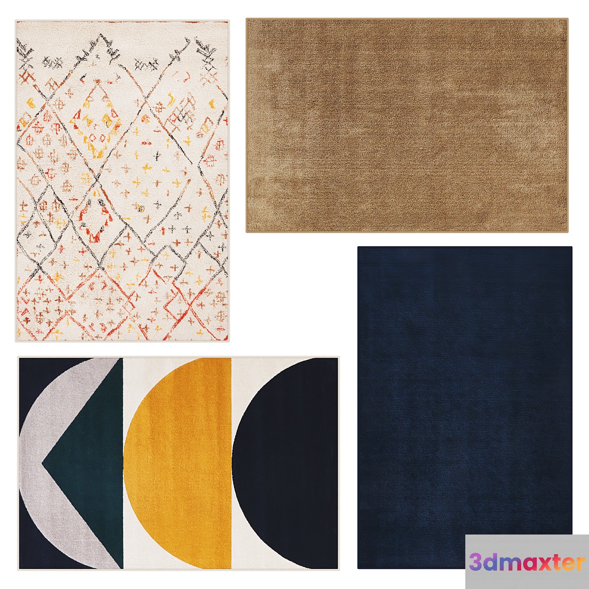 Laredoute - Rug set 13 3D Max