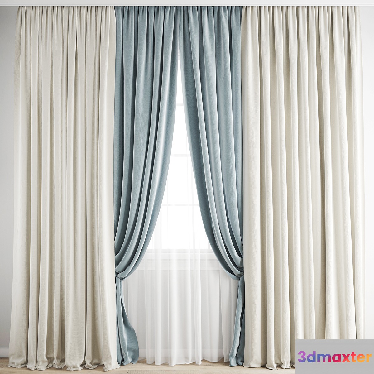 Curtain 240 3D Max