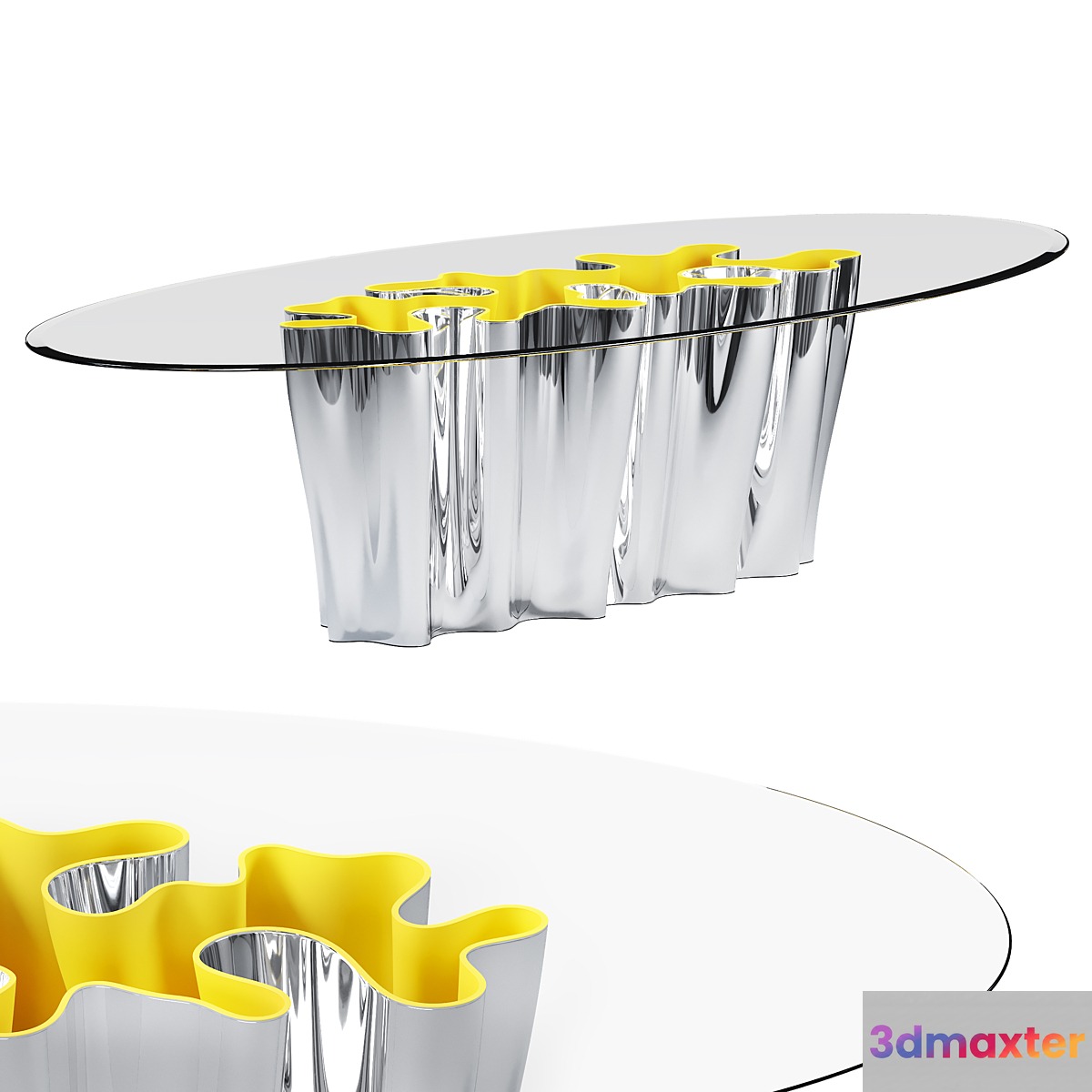 Louis Vuitton - Anemona GM Dining Table 3D Max