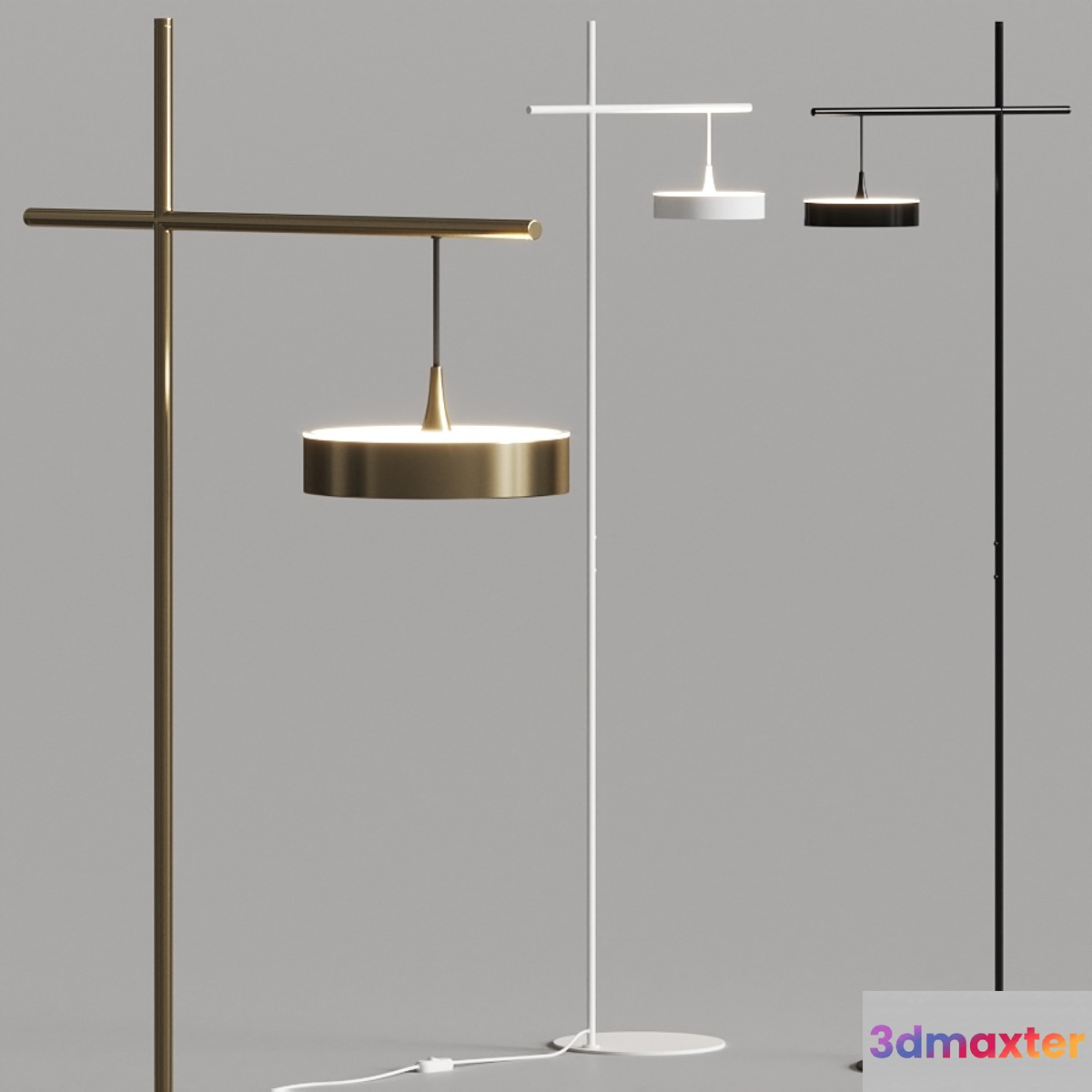 Firmamento Milano Tambu Floor Lamp 3D Max