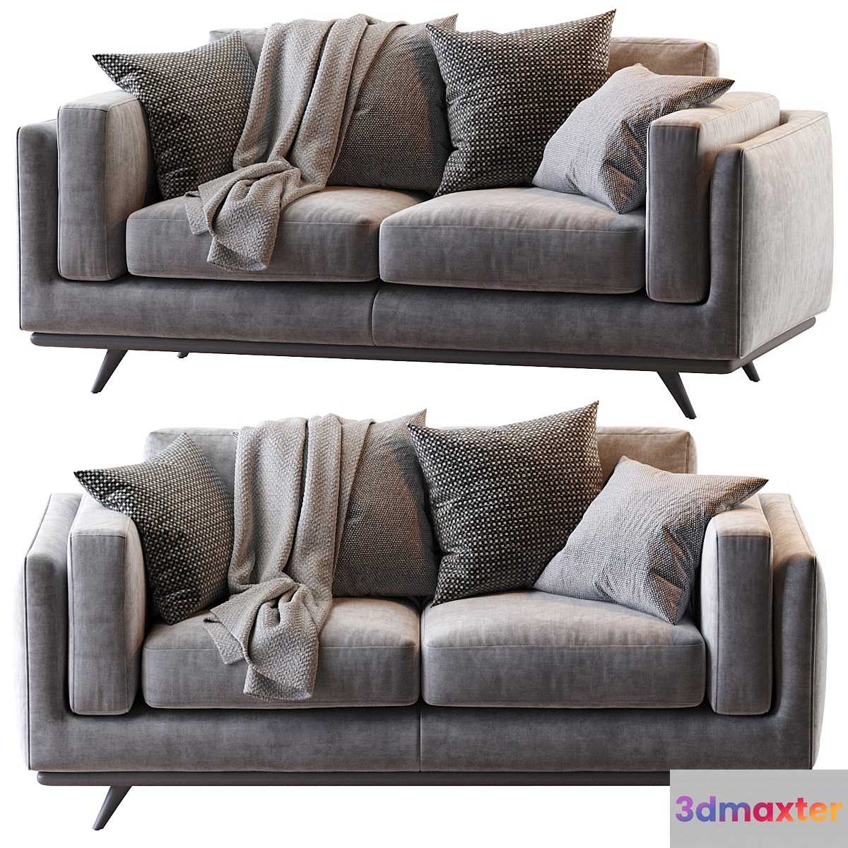 Zander sofa 3D Max