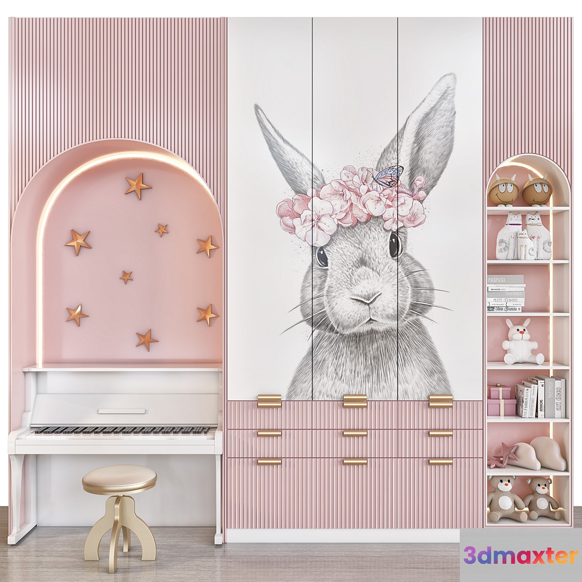 wardrobe 102 3D Max