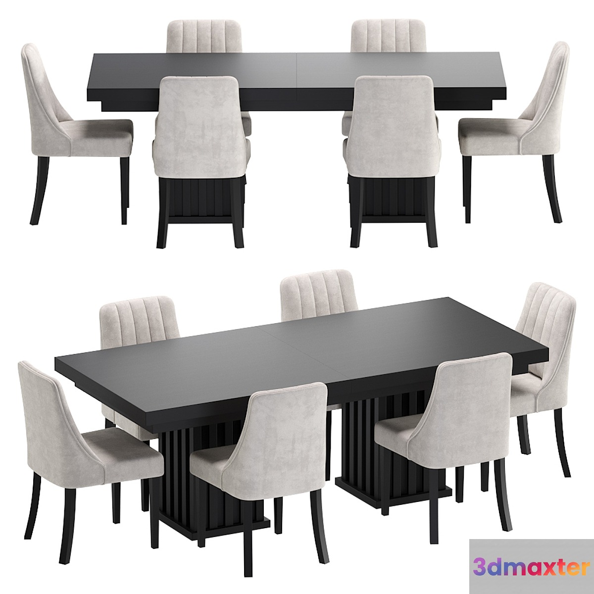 Modern Table and Chair Kongsberg - No.2