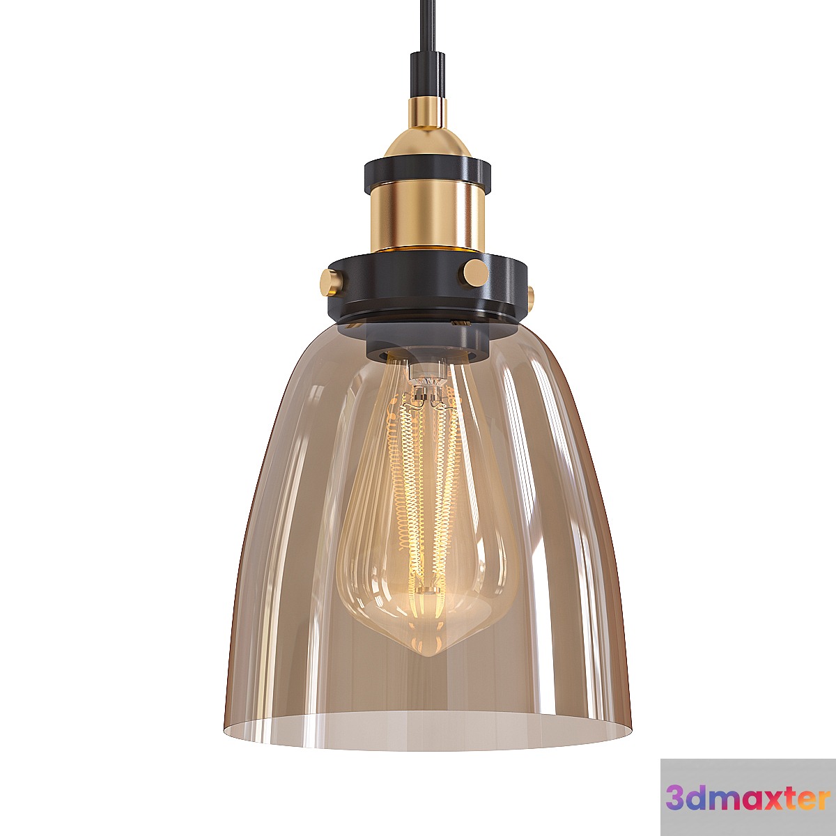 Cloche pendant 3D Max