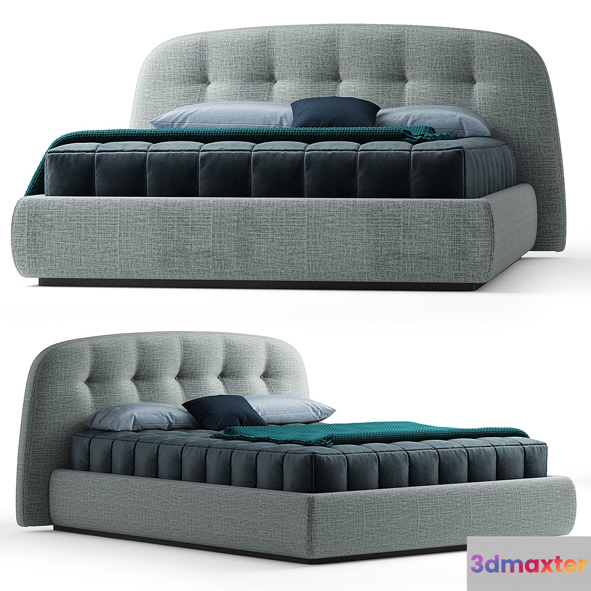 Sophie Bodema bed 3D Max