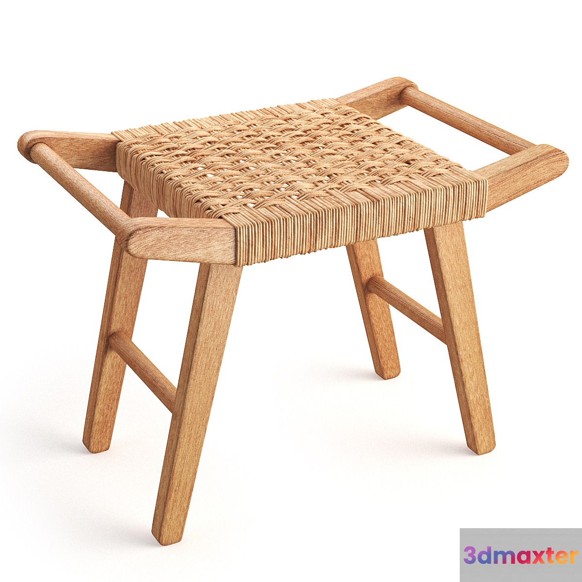 H&M Home Straw-seat stool 3D Max