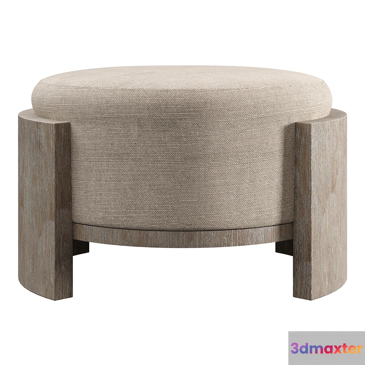 Bernhardt Foundations Cocktail Ottoman - No.2 3D Max